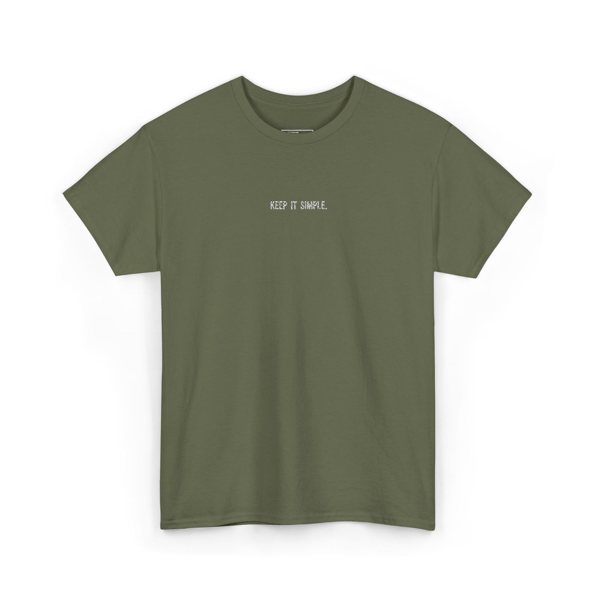 Classic T‑Shirt - Keep It Simple. - White