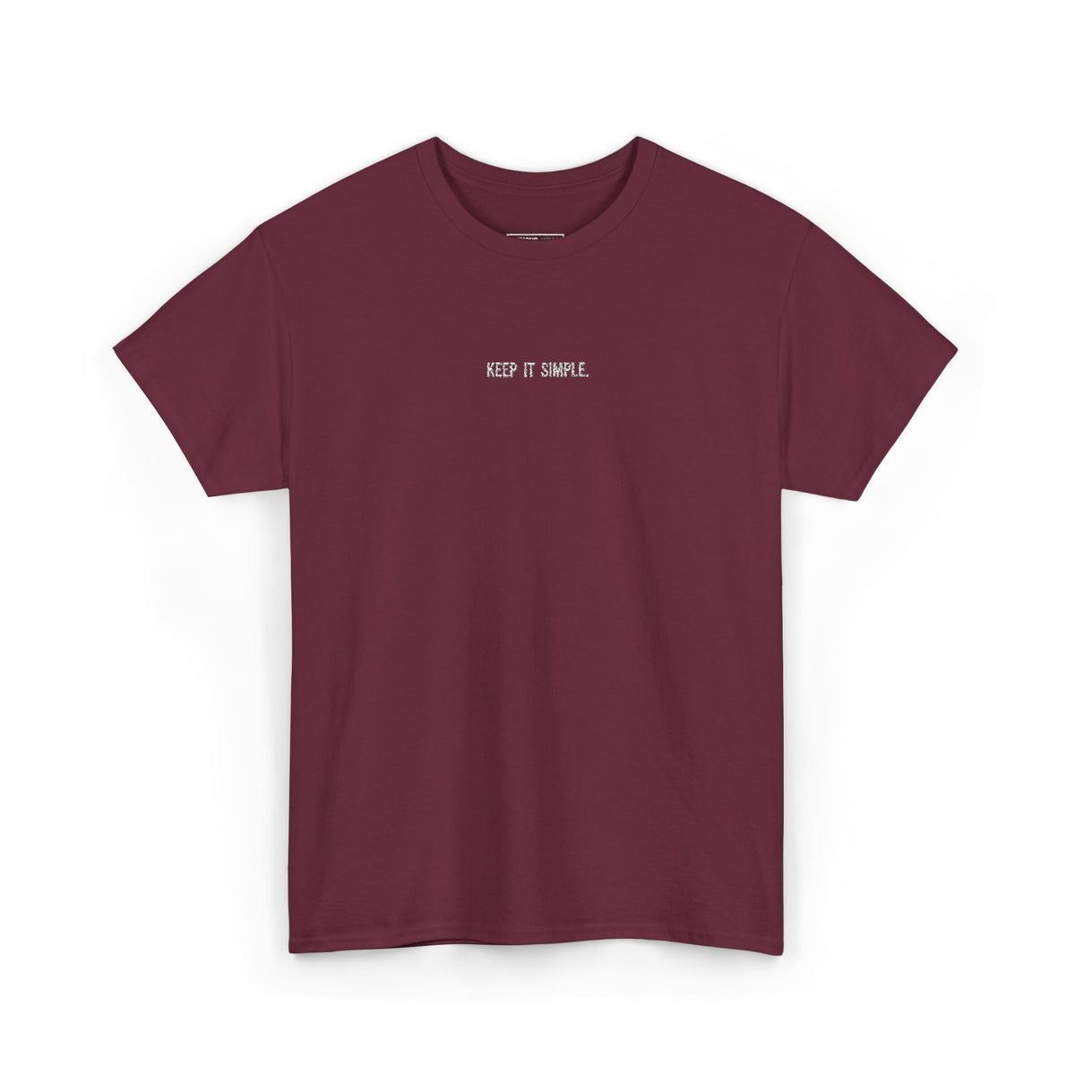 Classic T‑Shirt - Keep It Simple. - White