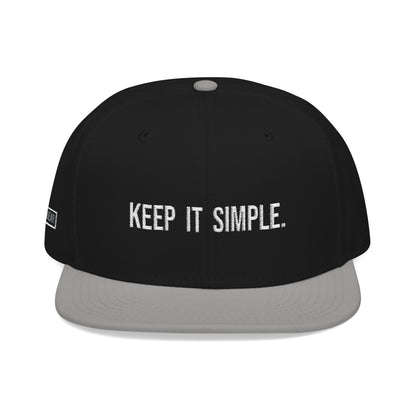 Snapback Hat - Keep It Simple.
