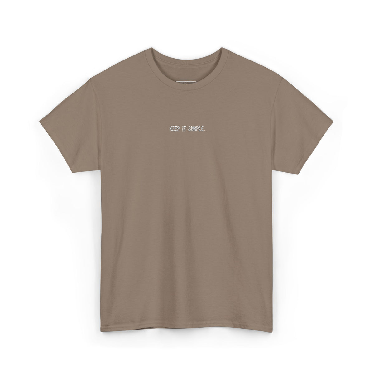 Classic T‑Shirt - Keep It Simple. - White