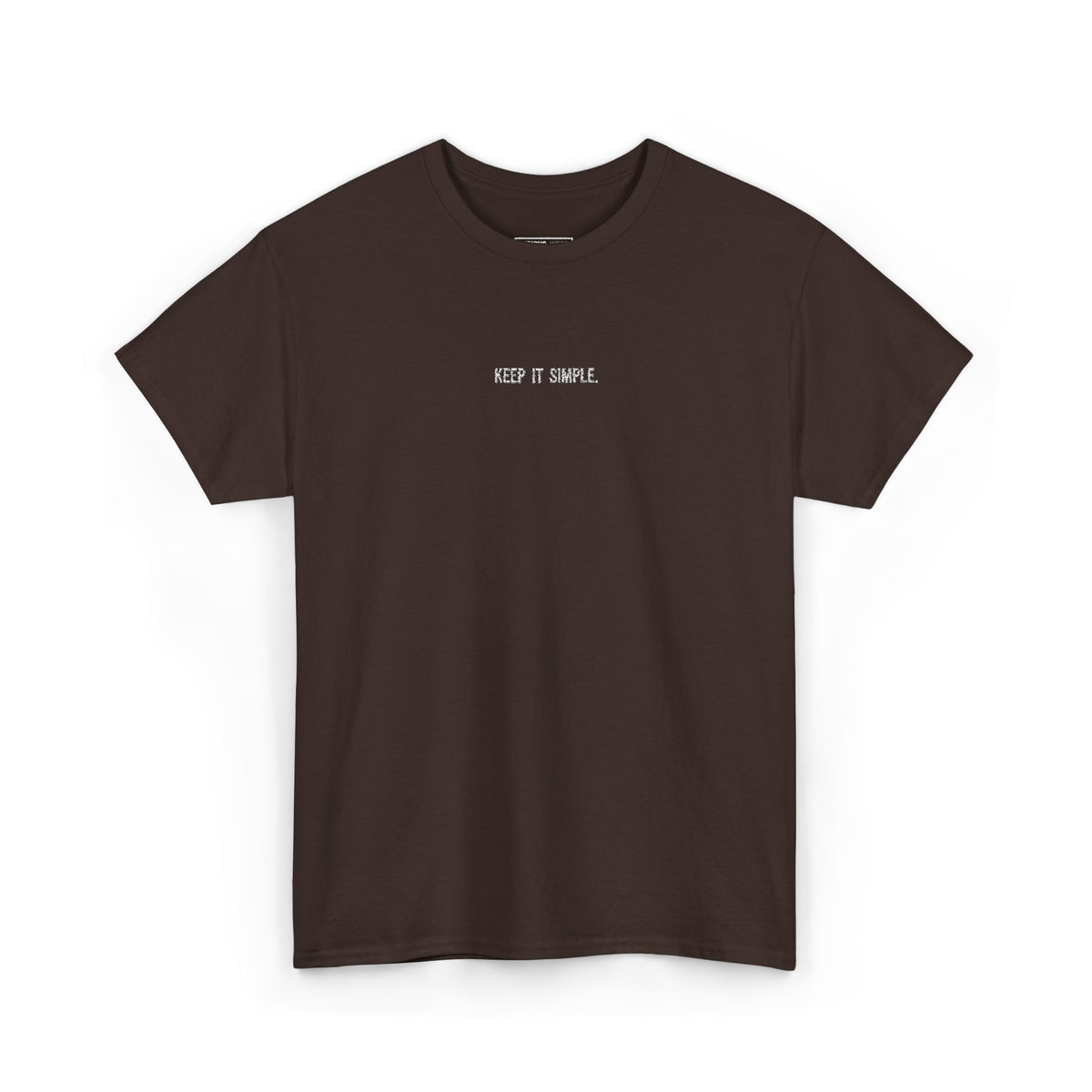 Classic T‑Shirt - Keep It Simple. - White