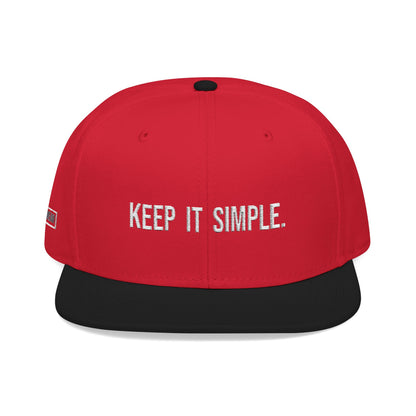 Snapback Hat - Keep It Simple.