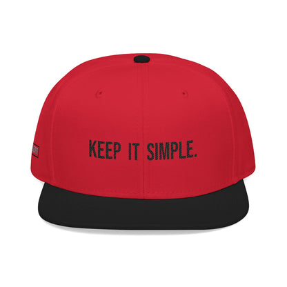 Snapback Hat - Keep It Simple.