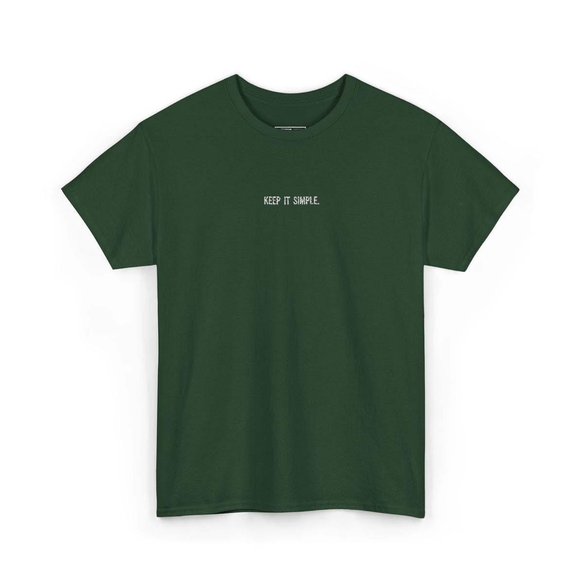 Classic T‑Shirt - Keep It Simple. - White
