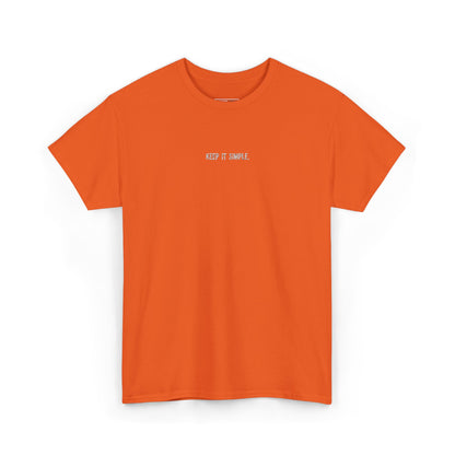 Classic T‑Shirt - Keep It Simple. - White