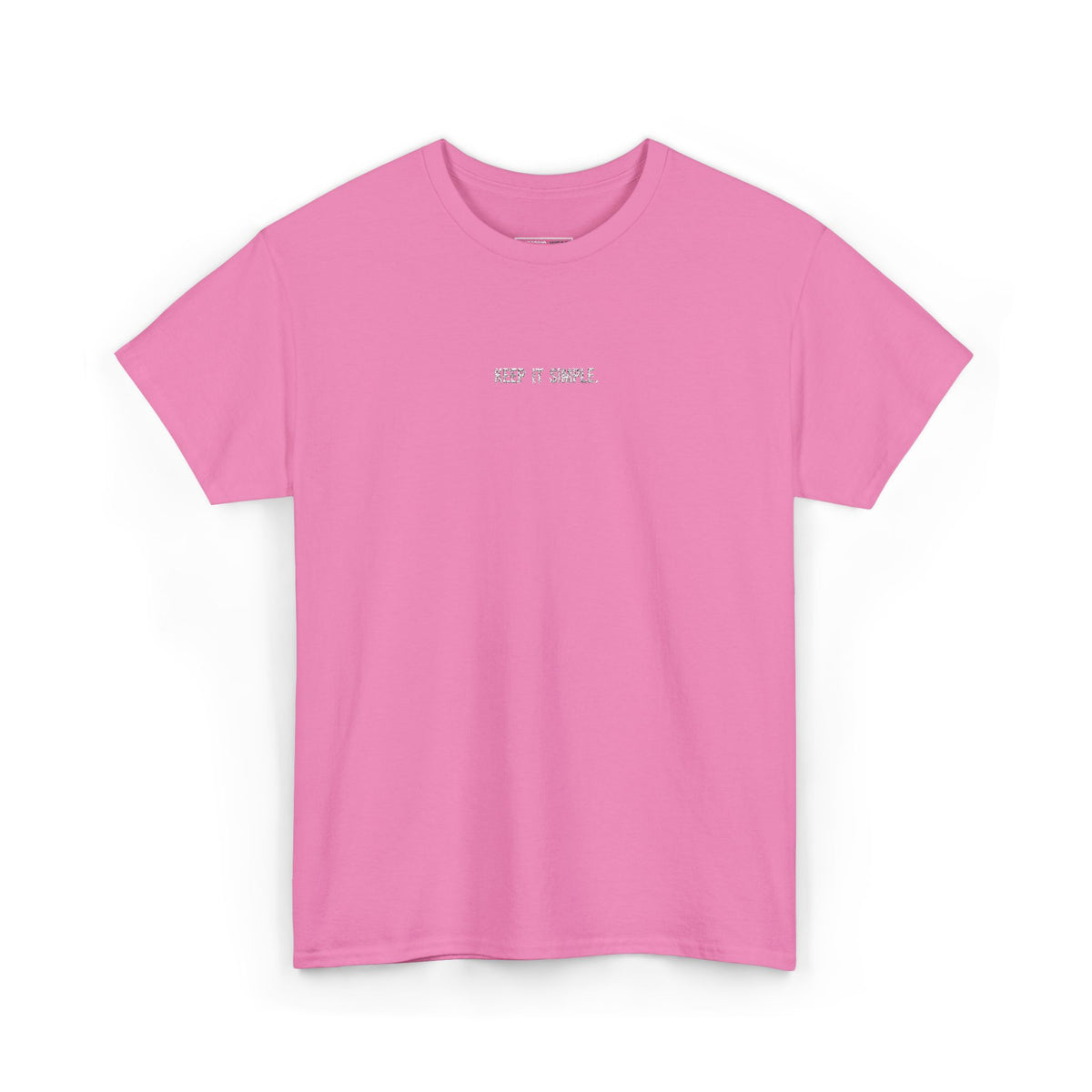 Classic T‑Shirt - Keep It Simple. - White