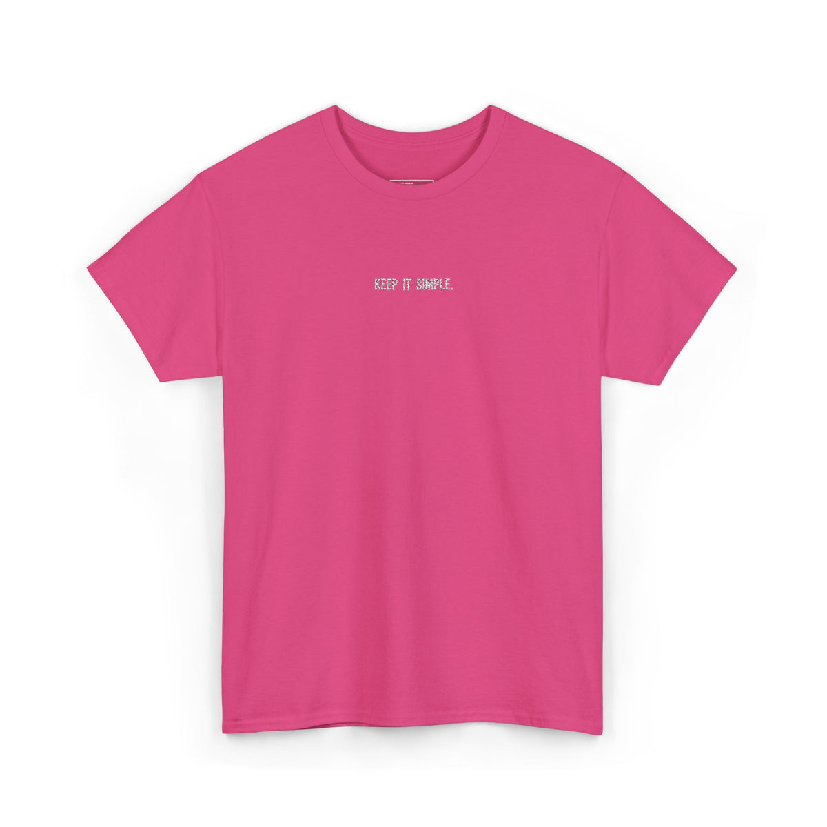 Classic T‑Shirt - Keep It Simple. - White