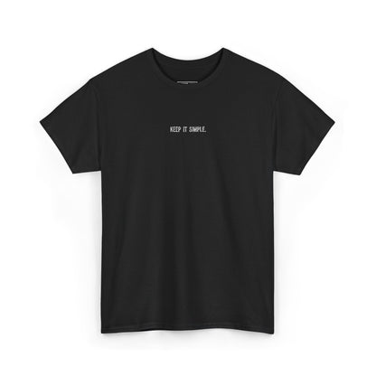 Classic T‑Shirt - Keep It Simple. - White